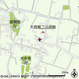 栃木県栃木市大宮町1489周辺の地図