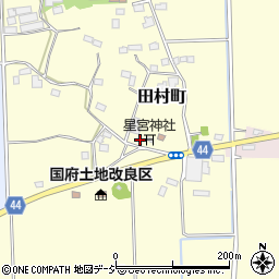 栃木県栃木市田村町943周辺の地図