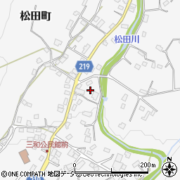 栃木県足利市松田町307-1周辺の地図