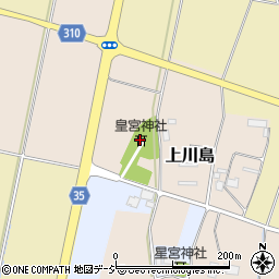 栃木県下野市上川島54周辺の地図