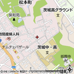 茨城県水戸市松本町5-5周辺の地図