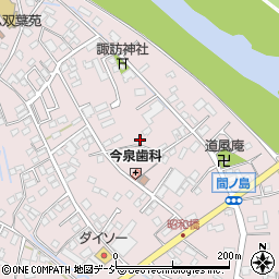 〒376-0014 群馬県桐生市広沢町間ノ島の地図