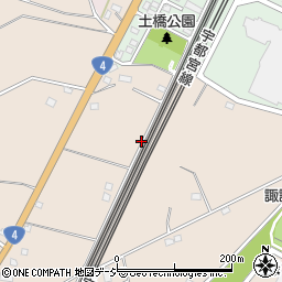 栃木県下野市小金井2618周辺の地図