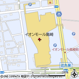 マザーリーフ イオンモール高崎店周辺の地図