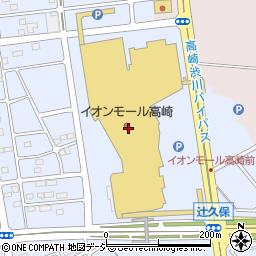 ランジェノエル　イオン高崎店周辺の地図