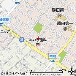 茨城県ひたちなか市勝田本町30周辺の地図