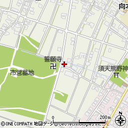 石川県小松市向本折町卯周辺の地図