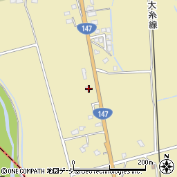 長野県北安曇郡松川村5208周辺の地図