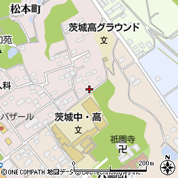 茨城県水戸市松本町7-10周辺の地図