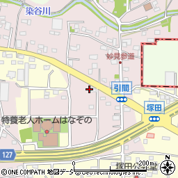 群馬県高崎市引間町2周辺の地図