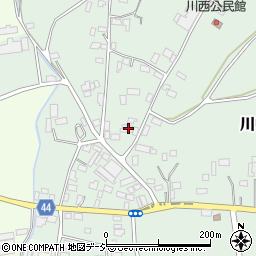 栃木県下野市川中子2598周辺の地図