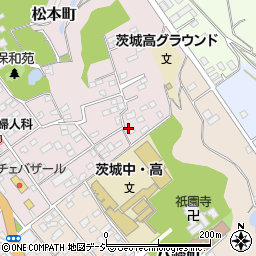 茨城県水戸市松本町7-16周辺の地図