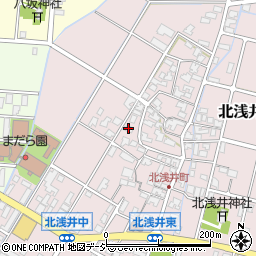 石川県小松市北浅井町イ45周辺の地図