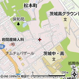 茨城県水戸市松本町5-8周辺の地図