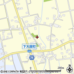 群馬県前橋市下大屋町314周辺の地図