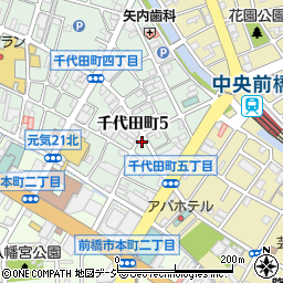 前橋飯店本店周辺の地図