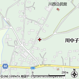 栃木県下野市川中子2599周辺の地図