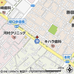 茨城県ひたちなか市勝田本町33-5周辺の地図