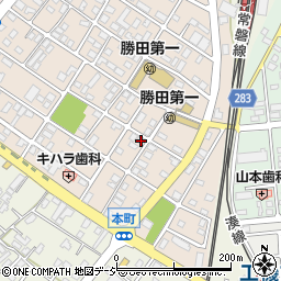 茨城県ひたちなか市勝田本町21-1周辺の地図