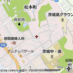 茨城県水戸市松本町5-10周辺の地図