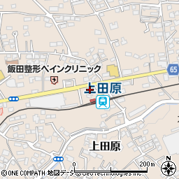 ａｐｏｌｌｏｓｔａｔｉｏｎ上田原ＳＳ周辺の地図