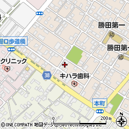 茨城県ひたちなか市勝田本町30-13周辺の地図