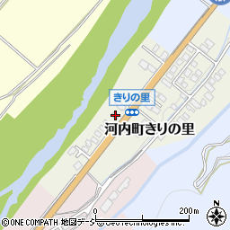 石川県白山市河内町きりの里14周辺の地図
