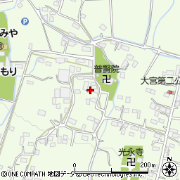 栃木県栃木市大宮町1609周辺の地図