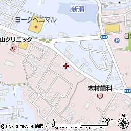 茨城県水戸市中丸町585-3周辺の地図