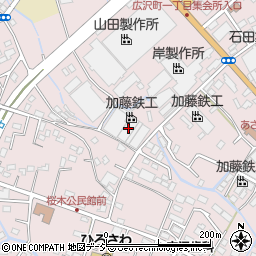 加藤鉄工工場周辺の地図
