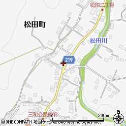 栃木県足利市松田町755周辺の地図