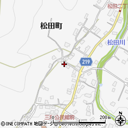 栃木県足利市松田町726周辺の地図
