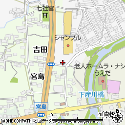 長野県上田市築地148周辺の地図