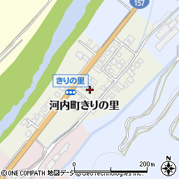 石川県白山市河内町きりの里61周辺の地図