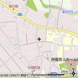 群馬県高崎市引間町96周辺の地図