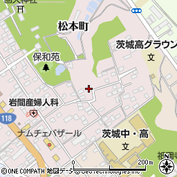 茨城県水戸市松本町5-9周辺の地図