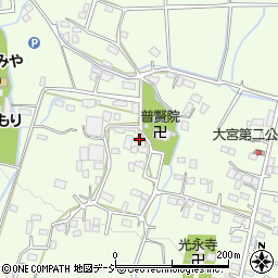 栃木県栃木市大宮町1609-3周辺の地図