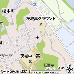 茨城県水戸市松本町7-7周辺の地図