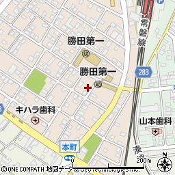 茨城県ひたちなか市勝田本町14-2周辺の地図