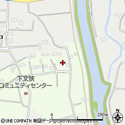栃木県下野市下文狹255周辺の地図