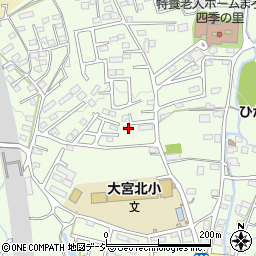 栃木県栃木市大宮町1765周辺の地図
