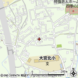 栃木県栃木市大宮町1761-14周辺の地図