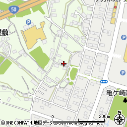 茨城県笠間市石井1242周辺の地図