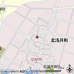 石川県小松市北浅井町イ13周辺の地図