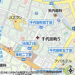 群馬中央代行周辺の地図