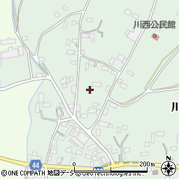 栃木県下野市川中子3174周辺の地図