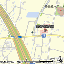 ファミリーマート前橋富田町店周辺の地図