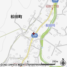 栃木県足利市松田町758周辺の地図