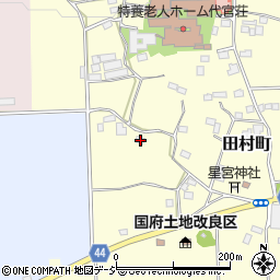 栃木県栃木市田村町952周辺の地図