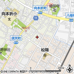 石川県小松市向本折町イ周辺の地図